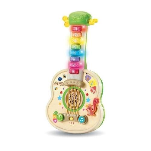 Accessoire De Jeu Multimedia Enfant MA GUITARE LUMI MAGIQUE (JOUET AVEC PARTIE BOIS CERTIFIE FSC)