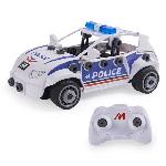 Vehicule - Engin Terrestre  A Construire MA VOITURE DE POLICE RC Meccano Junior