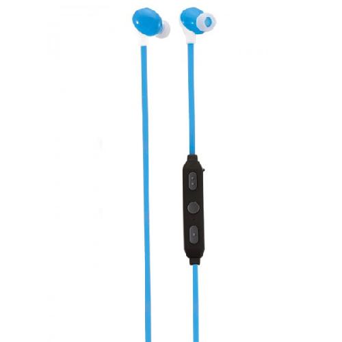 Casque - Ecouteur - Oreillette MAC060BTA Ecouteurs intra-auriculaires avec Technologie sans fil Bluetooth - bleu