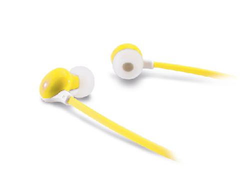Casque - Ecouteur - Oreillette MAC060BTY Ecouteurs intra auriculaires avec Technologie sans fil Bluetooth - jaune