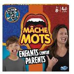 Mache-Mots Enfants contre parents. Jeu de societe ambiance pour la famille. Version francaise. Hasbro Gaming