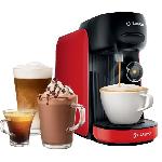 Machine A Expresso Machine a café + 3 packs T-discs - BOSCH - TASSIMO FINESSE TAS163E - 1400 W - 0.7 L - Multi-boissons - IntensityBoost - Noir