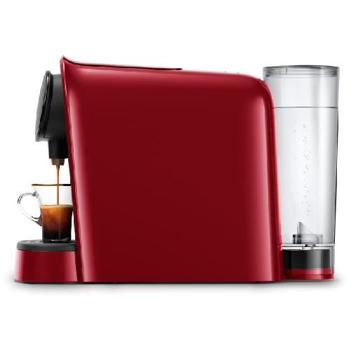 Machine A Expresso Machine a café a capsules double espresso PHILIPS L'Or Barista LM8012/51 - Rouge + 9 capsules