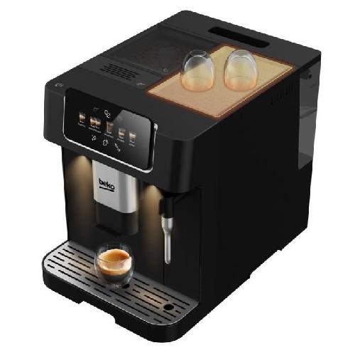 Machine A Cafe Expresso Broyeur Machine a café avec broyeur - BEKO - CEG7302B - 1350 W - 19 bars - Noir