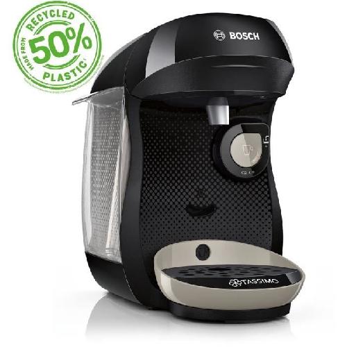 Machine A Expresso Machine a café - BOSCH - TAS109E - Tassimo Happy - 1400 W - 0.7 L - Noir / Creme