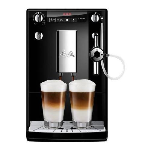 Machine A Cafe Expresso Broyeur Machine a Café broyeur a Grain MELITTA Solo & Perfect Milk - Noir - Espresso - Auto Cappuccinatore - 15 bars