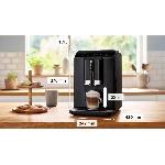 Cafetiere Machine a café broyeur expresso Verocup - BOSCH - TIE20119 Serie 2 - 1300 W - 250 g de grains - 1.4 L - Noir