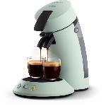 Machine a cafe dosette SENSEO ORIGINAL+ Philips CSA210-23. Booster d'aromes. Crema plus -mousse plus dense-. 1 ou 2 tasses. Menthe