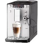 Machine a café expresso avec broyeur MELITTA Solo & Perfect Milk E957-203 - Argent - 15 bars - 1400 Watts
