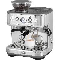 Machine A Cafe Expresso Broyeur Machine a expresso - SENCOR - SES 6010SS - 15 bars - Broyeur a café - 250 g de grains - Inox