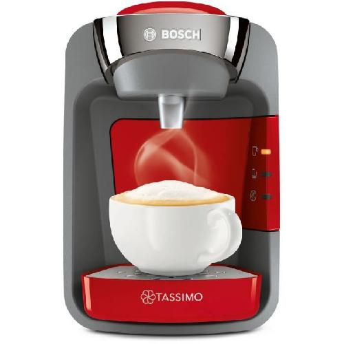 Machine A Expresso Machine a café multi-boissons BOSCH Tassimo Suny TAS32 - Rouge coquelicot