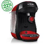 Machine a café multi-boissons - BOSCH - TASSIMO - T10 Happy rouge - 1400 W