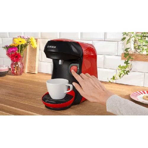 Machine A Expresso Machine a café multi-boissons - BOSCH - TASSIMO - T10 Happy rouge - 1400 W