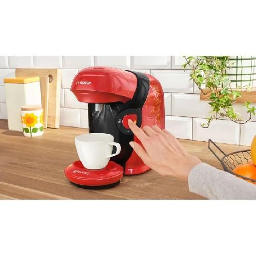 Machine A Expresso Machine a café multi-boissons - BOSCH - TASSIMO - T11 Style rouge - 1400 W