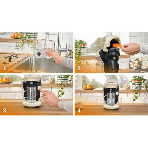 Machine A Expresso Machine a café multi-boissons - BOSCH - TASSIMO - T11 Style vanille - 1400 W