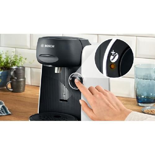 Machine A Expresso Machine a café multi-boissons - BOSCH - TASSIMO - T16 Finesse blanc - 1400 W