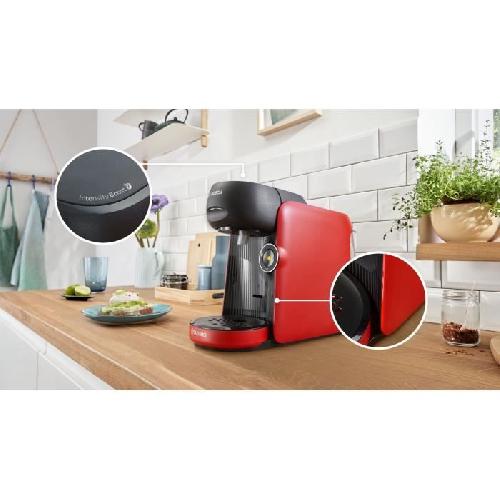 Machine A Expresso Machine a café multi-boissons - BOSCH TASSIMO - TAS163E - T16 Finesse - 1400 W -  0.7 l  - Rouge