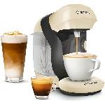 Machine a café multi-boissons compacte Tassimo Style - BOSCH TAS1107 - Coloris Vanille - 40 boissons - 0.7l - 1400W