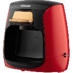 Cafetiere Machine a café - SENCOR - SCE 2101RD - 0.3 L - 500 W - 2 tasses incluses - Rouge