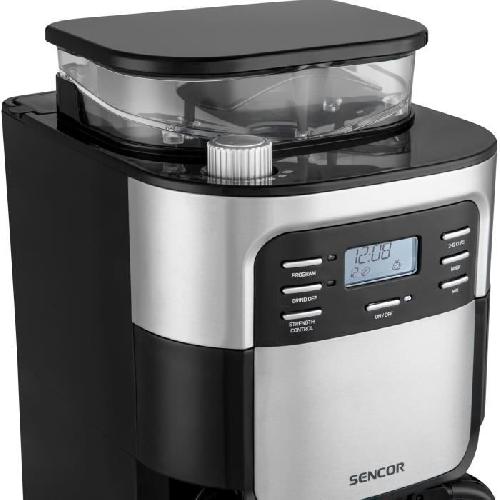 Machine A Cafe Expresso Broyeur Machine a café - SENCOR - SCE 7000BK - 1.5 L - 900 W - Noir