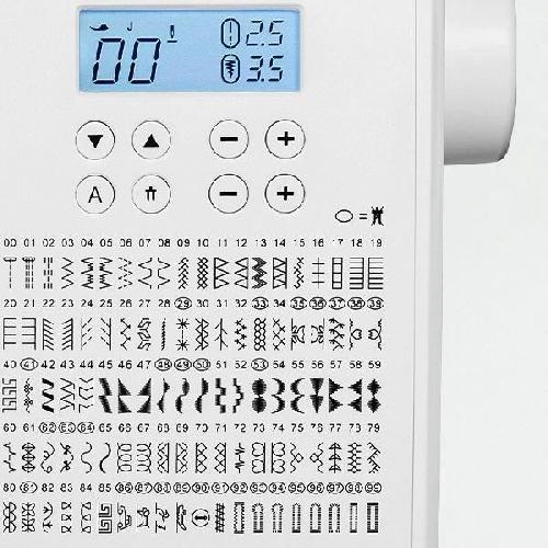 Machine A Coudre Machine a Coudre Numerique - MEDION - SD 36 - 38W - 270 Points - 700 tr-min - LED - Blanc