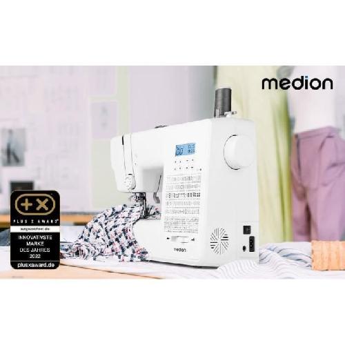 Machine A Coudre Machine a Coudre Numerique - MEDION - SD 36 - 38W - 270 Points - 700 tr-min - LED - Blanc