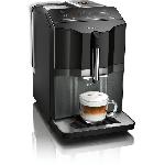 Machine A Cafe Expresso Broyeur Machine a espresso Auto SIEMENS EQ.300 TI355209RW - Inox foncé et noir lustré - 1300 W - 15 bars - 5 boissons