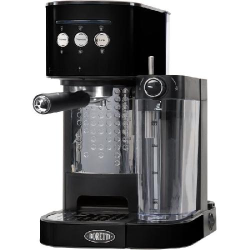 Machine A Cafe Expresso Broyeur Machine a expresso BORETTI B400 - Noir - 15 bar - 1470 W