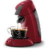 Machine A Expresso Machine a café dosette - PHILIPS - SENSEO ORIGINAL HD6553/81 - Booster d'arômes - Crema plus - Rouge