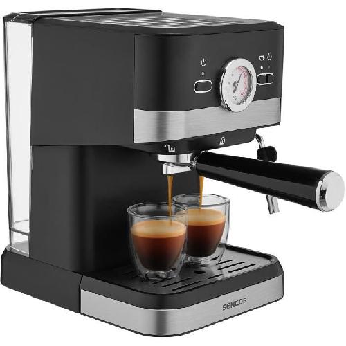 Machine A Cafe Expresso Broyeur Machine a expresso - SENCOR - SES 1721BK - 1050 W - 20 bars - Noir