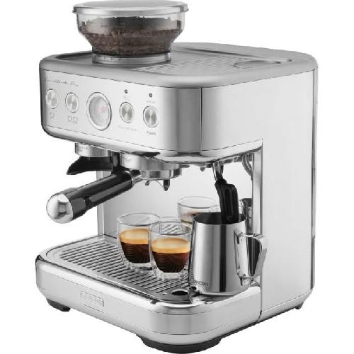 Machine A Cafe Expresso Broyeur Machine a expresso - SENCOR - SES 6010SS - 15 bars - Broyeur a café - 250 g de grains - Inox