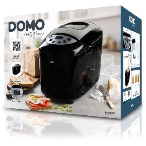 Machine a pain automatique XL - DOMO - B3977 - 850 W - 17 programmes - Ecran LCD