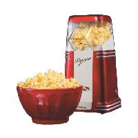 Machine A Pop-corn Four a Pizza electrique ARIETE - Rouge - Pierre refractaire - 1200W - Diametre 33cm - Temperature max 400oC