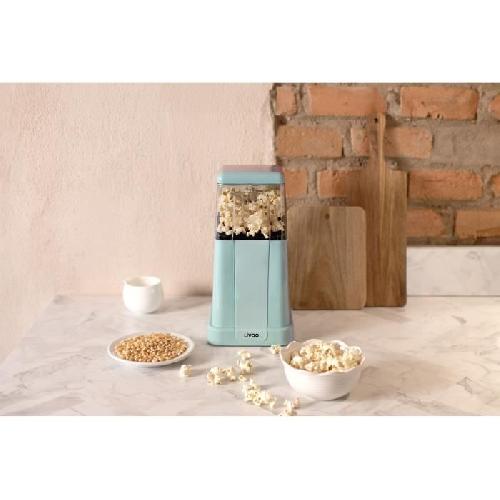 Machine A Pop-corn Machine a pop-corn - LIVOO - DOM497 - 1200W - 100g de mais - Arret automatique - Couvercle doseur - Protection contre la surchauffe