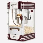 Machine A Pop-corn Machine a popcorn - HKoeNIG - Design retro - Capacité 50g - Lumiere intérieure