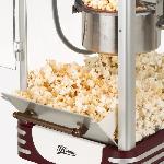 Machine A Pop-corn Machine a popcorn - HKoeNIG - Design retro - Capacité 50g - Lumiere intérieure