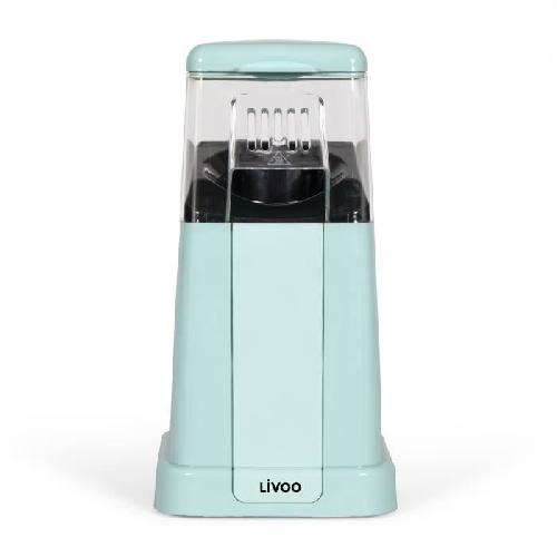 Machine A Pop-corn Machine a popcorn  - LIVOO - DOM497 - 1200W - Jusqu'a 100 g de grains - Bleu