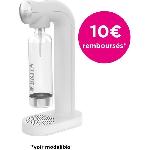 Gazeificateur - Machine A Sodas Machine a soda BRITA - SodaONE Blanche - 1 Bouteille 1L et 1 Cylindre de CO2 inclus