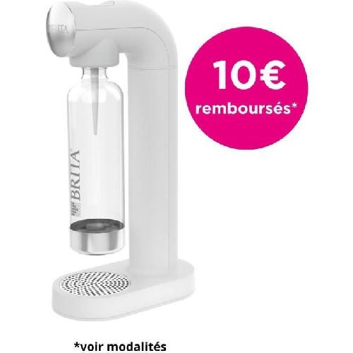 Gazeificateur - Machine A Sodas Machine a soda BRITA - SodaONE Blanche - 1 Bouteille 1L et 1 Cylindre de CO2 inclus
