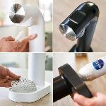 Gazeificateur - Machine A Sodas Machine a soda BRITA - SodaONE Noire - 1 Bouteille 1L et 1 Cylindre de CO2 inclus