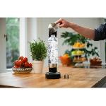 Gazeificateur - Machine A Sodas Machine a soda BRITA - SodaONE Noire - 1 Bouteille 1L et 1 Cylindre de CO2 inclus