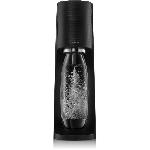 Gazeificateur - Machine A Sodas Machine a soda et eau gazeuse Sodastream TERRA Noire + 2 bouteilles compatibles Lave Vaisselle