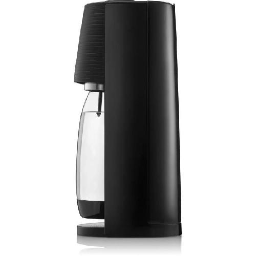 Gazeificateur - Machine A Sodas Machine a soda et eau gazeuse Sodastream TERRA Noire + 2 bouteilles compatibles Lave Vaisselle