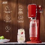 Gazeificateur - Machine A Sodas Machine a soda et eau petillante SODASTREAM - ART Mandarine - 1 bouteille compatible lave-vaisselle - 1 recharge de gaz 60L
