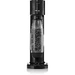 Gazeificateur - Machine A Sodas Machine a soda et eau petillante SODASTREAM - GAIA Noire - 1 bouteille compatible lave-vaisselle - 1 recharge de gaz 60L