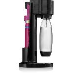 Gazeificateur - Machine A Sodas Machine a soda et eau petillante SODASTREAM - GAIA Noire - 1 bouteille compatible lave-vaisselle - 1 recharge de gaz 60L
