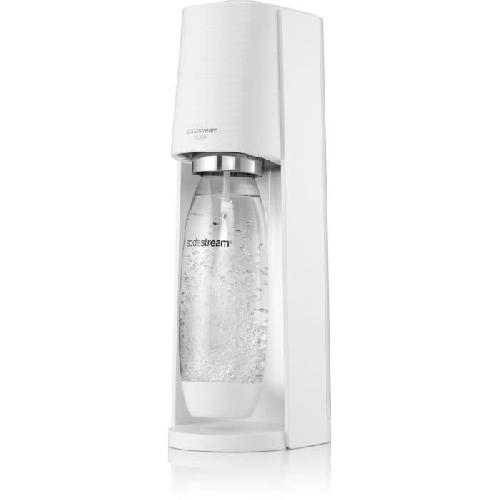 Gazeificateur - Machine A Sodas Machine a soda et eau petillante SODASTREAM - TERRA Blanche - 2 bouteilles compatible lave-vaisselle - 1 recharge de gaz 60L