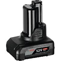 Machine Outil Batterie Bosch Professional 12V 6.0Ah - Grande autonomie - Li-ion - Noir