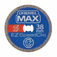 Machine Outil Disque dé découpe haute longévité EZ SpeedClic Dremel Max S456 - ø38mm pour métaux