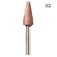 Machine Outil Lot de 3 meules a rectifier en oxyde d'aluminium DREMEL 953 (ø 6.4 mm. pour les outils multi-usages)